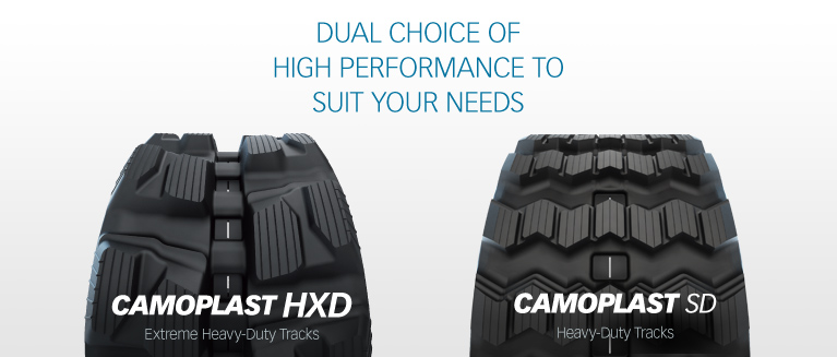 Camoplast Construction Tracks HXD and SD