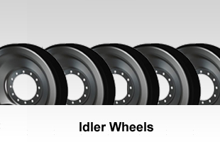 Polyurethane and Rubber Idler Wheels